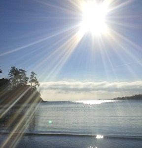 Facing Into Cadboro Bay